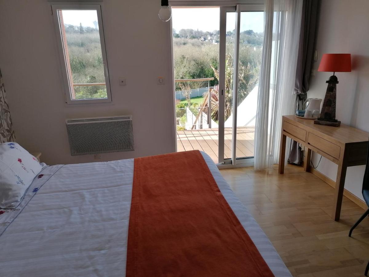 Les Terrasses Du Ris Bed & Breakfast Douarnenez Eksteriør bilde
